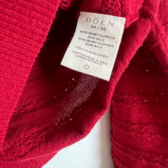 Doen - Cordelie Top - Wild Cherry - Medium - NWT - Picture 9 of 11